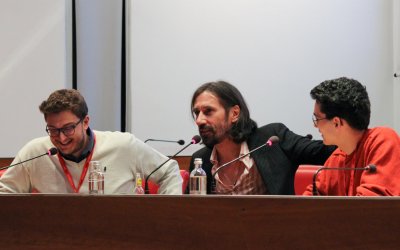 Photogallery incontro con Cristiano Godano – 1000miglia a Scrittorincittà 2019